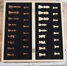 Edles Schachspiel aus Holz – Magnetisch, faltbar & perfekt für unterwegs 39x39cm