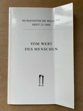 Vom Wert des Menschen