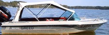 offenes Gfk-Sportboot Vieser