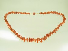 Schöne korallenkette mit - schöne,