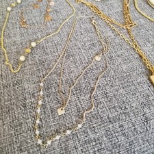 Modeschmuck Fein 17 TEILE Zara Bijou Brigitte Ketten Armbänder Ohrstecker... 