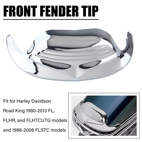 Chrome front fender trim - chrome,
