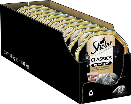 Sheba classics pastete ente - sheba,