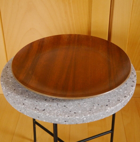Tablett holz teak mid century - tablett,