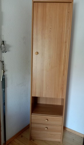 Hochschrank holz braun - hochschrank,