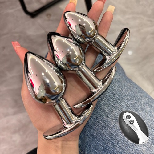 Edelstahl anal vibrator plug - edelstahl,