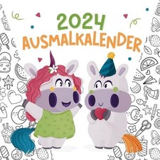 Ausmalkalender 2024