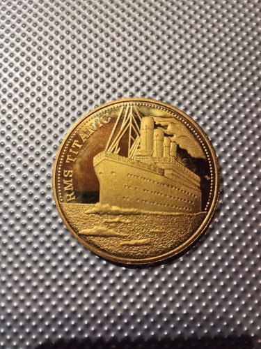 Medaille münze titanic - medaille/münze,