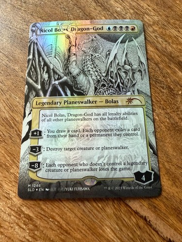 Nicol bolas dragon god - nicol, foil