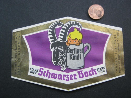 Altes bieretikett berliner - altes,