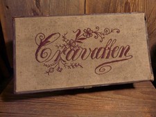 Schachtel Box Crawatten antik alt 1900 Brocante shabby chic Country Landhaus