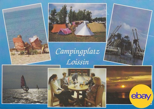 Postkarte campingplatz - postkarte,