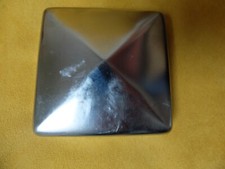 Pfostenkappe Edelstahl 91 mm Pyramide Abdeckkappe für Pfosten 9 x 9 cm Zaunkappe
