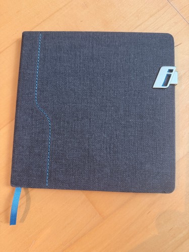 Bmw serie notizbuch grau - bmw, i