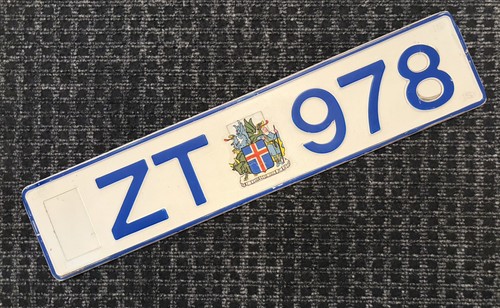 Original auto kennzeichen - original,