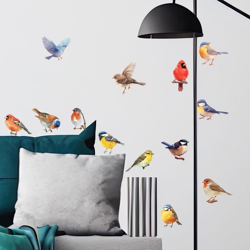 Vogel wandtattoo modern - vogel,