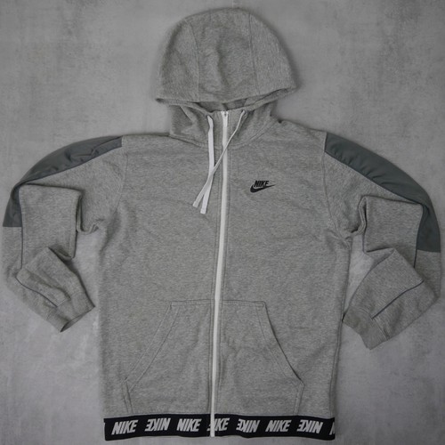 Nike hoodie jacke grau - grau, full