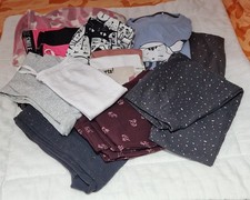 KLEIDUNGS PAKET MÄDCHEN ~ FLEECEJACKE SWEATLEGGINGS PYJAMA YIGGA GR. 146/152 152