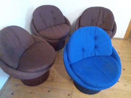 Sessel 70er stoff - 3, 1
