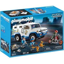 PLAYMOBIL® 9371 Geldtransporter Ersatzteile | Handschellen | Pistole | Gewehr