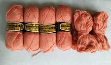 ca. 280g  weiches Strick-/Häkelgarn  - braun - Hobbyauflösung