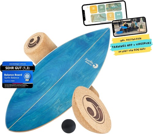 Balance board set with - board,