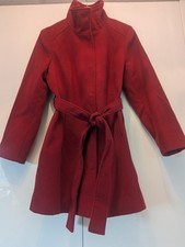 Roter Warmer Mantel Wintermantel Übergangsmantel In 44 Rot Jacke Orsay