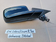 BMW E46 Cabrio Coupe Außen Spiegel RECHTS schwarz Memory Funktion anklappbar