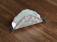 WMF Ikora Serviettenhalter versilbert, Germany, ca. 13 cm lang, 6,5 cm hoch