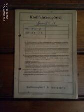 Renault R16, Paris KFZ-Brief