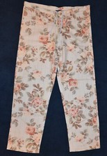 Pyjamahose Ralph Lauren NEUW Gr.S Rosenmuster