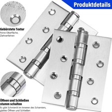 2stk Edelstahl Scharniere