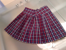 FB Sisters Rock XS Schottenrock Weiss Rot Blau Mini Neu