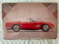 Ferrari 250 GT California Spyder Blechschild 20x30cm Retro Nostalgie Vintage