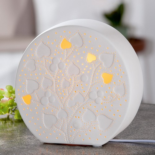 Gilde porzellan lampe herzbaum - porzellan,