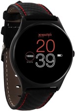 X-WATCH XLYNE 54016  QIN XW PRO  Smartwatch Carbon Red Black