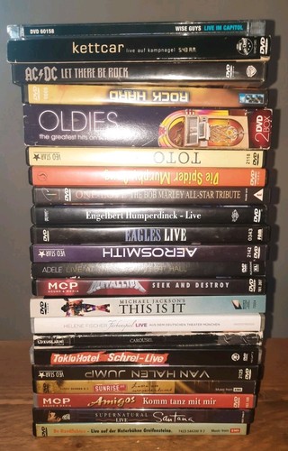 Dvd sammlung konvolut music - konvolut,