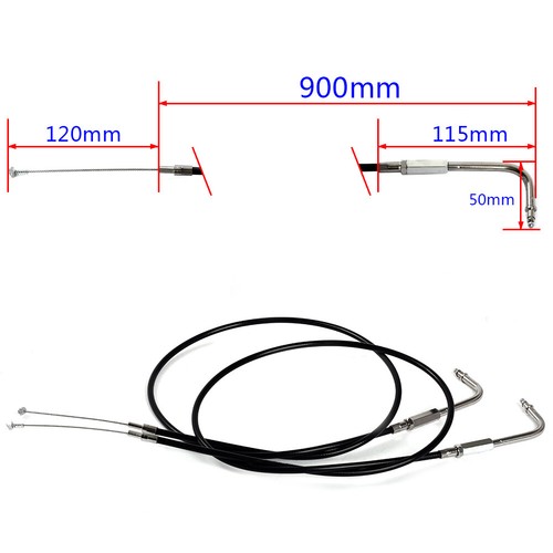 90cm gaszug gasseil - 90cm,
