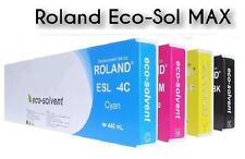 4 Tinte für ROLAND VersaCAMM SP-300V SP-540V RS-640 / Eco Solvent INK ESL3 440ml