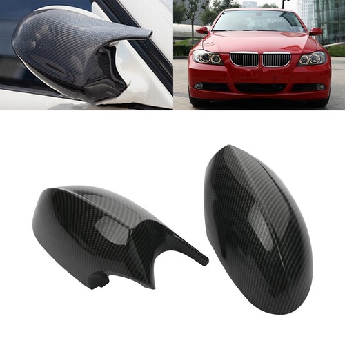 Carbon fiber spiegelkappen - 2x,
