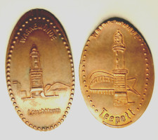 WARNEMUNDE Elongated Coin Lot