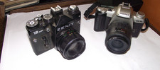 Vintage Zenit und Pentax MZ-50