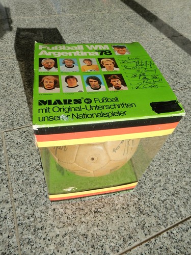 1978 dfb ball - wm, dfb-ball