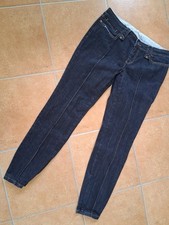 D&G DOLCE & GARBBANA Damen Jeans Gr. 31 very tight blau Tasche Reißverschluss