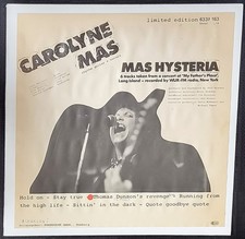Album LP Vinyl  CAROLYNE MAS  Mas Hysteria    Limited Edition
