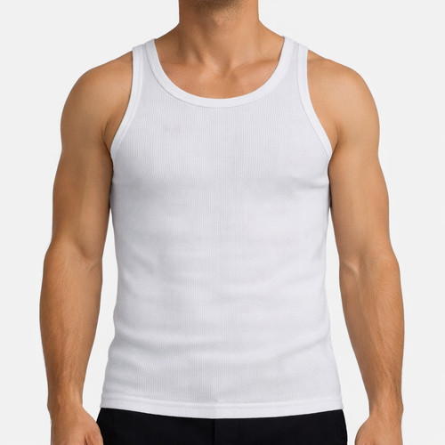 Herren unterhemd doppelripp - herren,