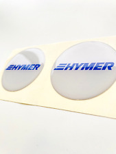 HYMER wohnmobil Aufkleber , HYMER wohnwagen aufkleber, 56mm, 3D Gel x2