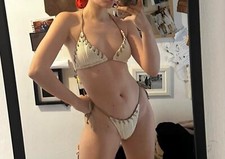 Offener Badeanzug Bikini