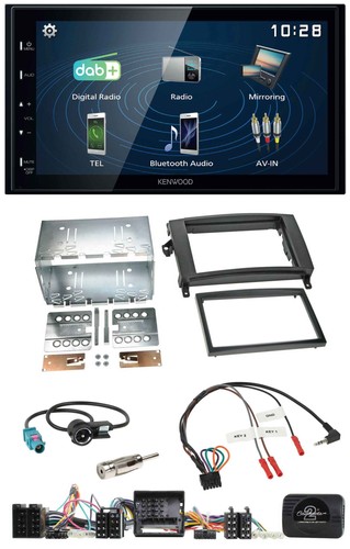 Kenwood 2din bluetooth - bluetooth, lenkrad