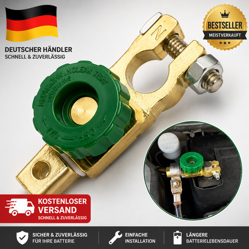 Auto batterie trenner - 2x,